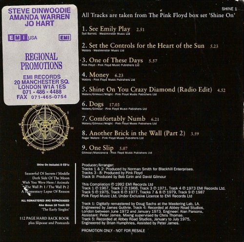 Pink Floyd - Selected Tracks from Shine On (1992)