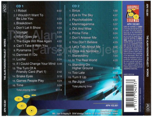 The Alan Parsons Project - Works (2002)