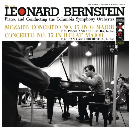 Columbia Symphony Orchestra, Leonard Bernstein - Mozart: Piano Concertos Nos. 15 & 17 (Remastered) (2018) [Hi-Res]