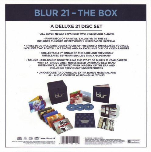 Blur – Blur 21 (The Box, 18 CD, Limited Edition) (2012)