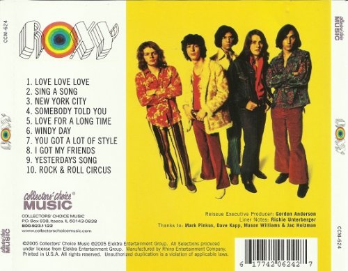 Roxy - Roxy (Reissue) (1969/2005)