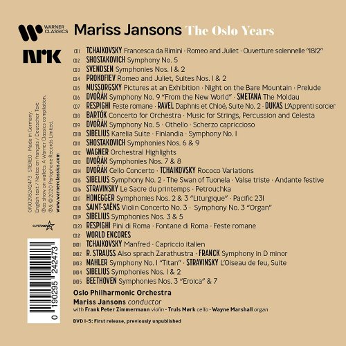 Mariss Jansons - The Oslo Years (2020) [21CD Box Set + 5DVD]