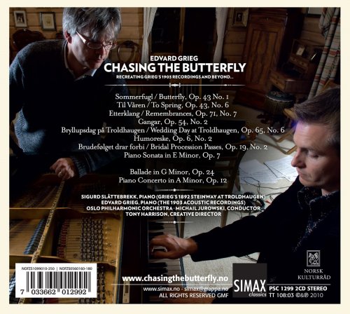 Sigurd Slåttebrekk - Edvard Grieg - Chasing the Butterfly (2010)