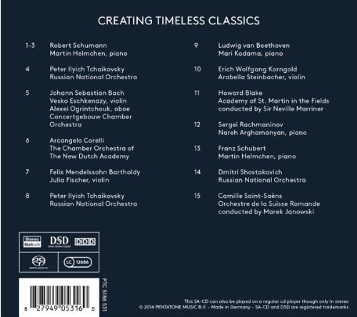 Martin Helmchen, Arabella Steinbacher, Nareh Arghamanyan, Mari Kodama, Julia Fischer - Creating Timeless Classics (2014) [SACD]