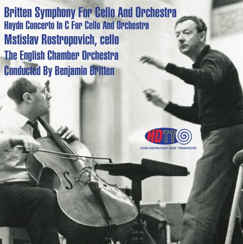 Mstislav Rostropovich, Benjamin Britten - Britten: Symphony for Cello, Haydn: Cello Concerto (1964) [2017 DSD128]