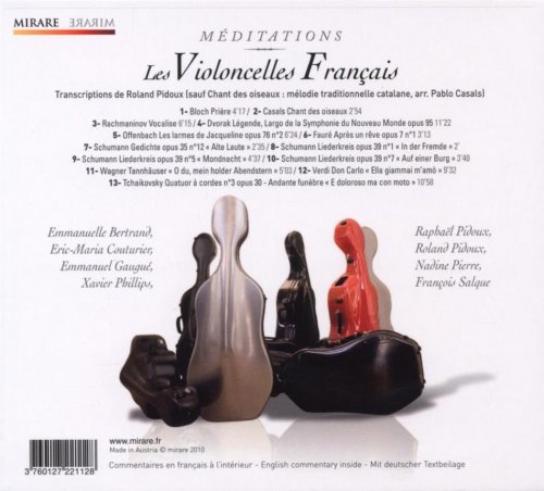 Les Violoncelles Français - Méditations (2010) [Hi-Res]