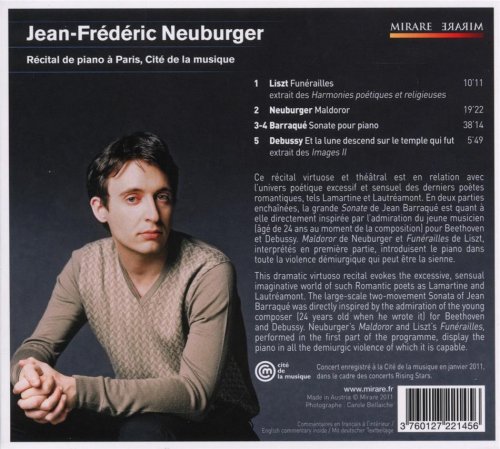 Jean-Frédéric Neuburger - Récital de piano à Paris, Cité de la musique (2011) [Hi-Res]