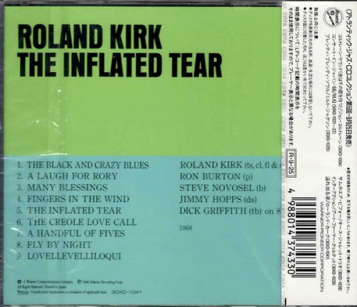 Roland Kirk - The Inflated Tear (1968) [1988]