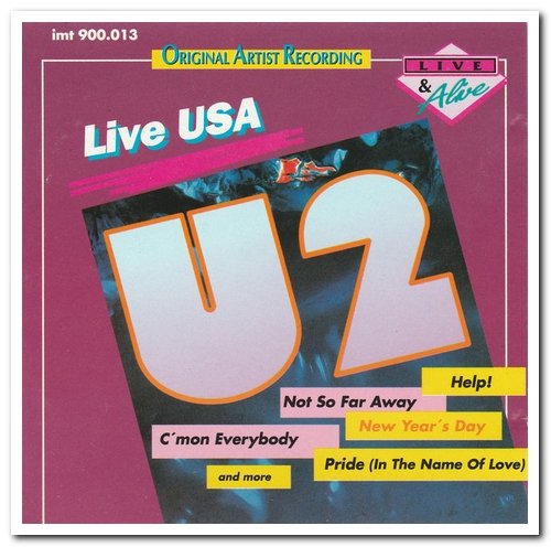 U2 - Live USA & Another Time Another Place & Newyearsnight In Dublin (1986-1998)