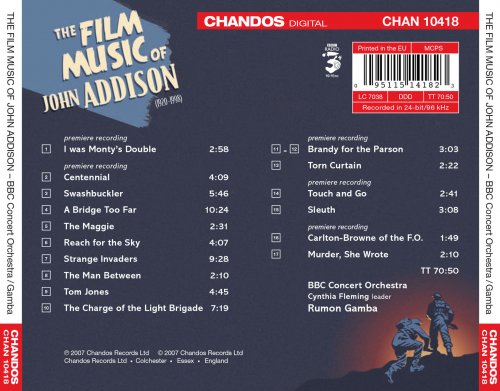 Rumon Gamba, BBC Concert Orchestra - The Film Music of John Addison (2007) [Hi-Res]