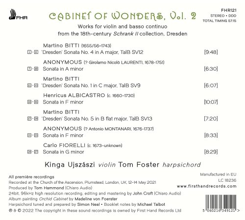 Kinga Ujszászi, Tom Foster - Cabinet of Wonders, Vol. 2 (2022) [Hi-Res]