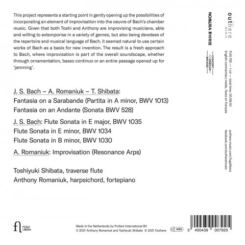 Anthony Romaniuk & Toshiyuki Shibata - J.S. Bach: Sonatas, Fantasias & Improvisations (2022) [Hi-Res]