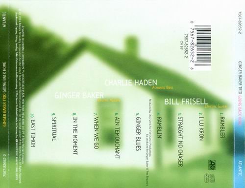 Ginger Baker Trio - Going Back Home (1994)