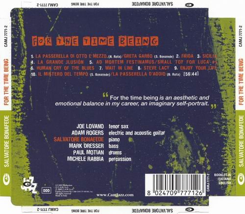 Salvatore Bonafede - For The Time Being (2005)