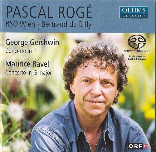 Pascal Roge, RSO Wien, Bertrand de Billy - Gershwin, Ravel: Piano Concertos (2021) [SACD]