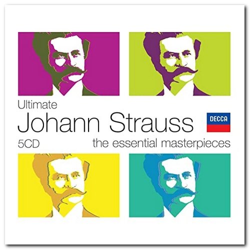 Willi Boskovsky & Wiener Philharmoniker - Ultimate Strauss Family: The Essential Masterpieces [5CD Box Set] (2008)