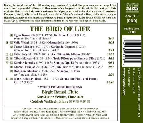 Gottlieb Wallisch, Karl-Heinz Schütz, Birgit Ramsl - The Bird of Life (2022) [Hi-Res]