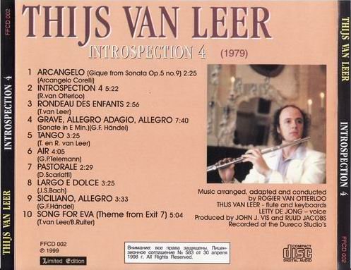 Thijs van Leer - Introspection 4 (1979)