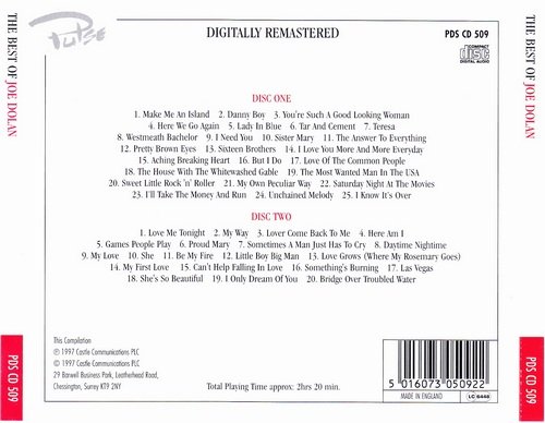 Joe Dolan - The Best Of (2CD) (1997) CD-Rip
