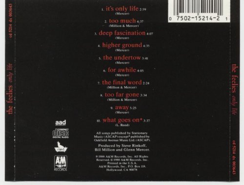 The Feelies - Only Life (1988)