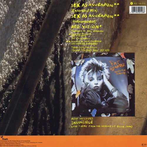 Pat Benatar - Sex As A Weapon (Germany 12") (1986)
