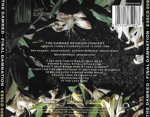The Damned - Final Damnation (1989)