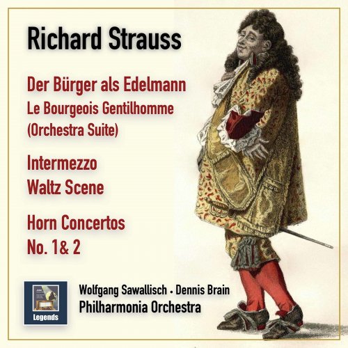 Wolfgang Sawallisch - Strauss: Der Bürger als Edelmann, Intermezzo & Horn Concertos Nos. 1 & 2 (2022) Hi-Res
