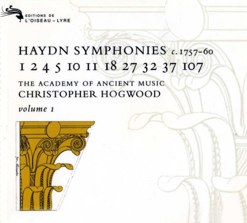 Christopher Hogwood, The Academy of Ancient Music - Haydn: Symphonies Vol. 1-10 (2013) [32CD Box Set]