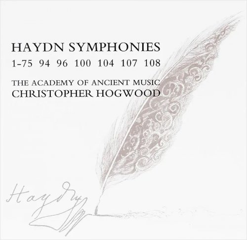 Christopher Hogwood, The Academy of Ancient Music - Haydn: Symphonies Vol. 1-10 (2013) [32CD Box Set]