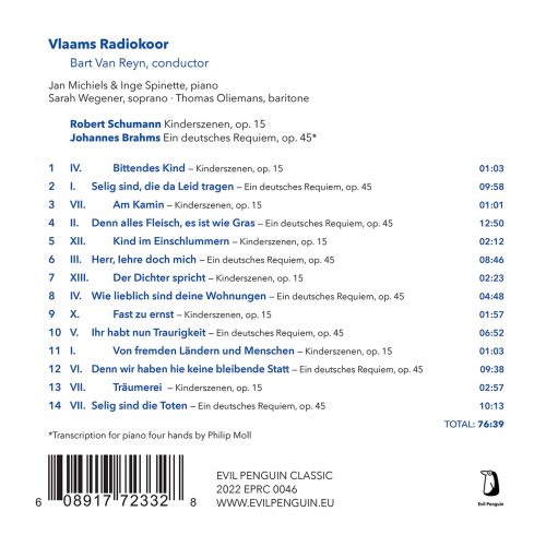 Jan Michiels, Inge Spinette - Ein Menschliches Requiem (2022) [Hi-Res]