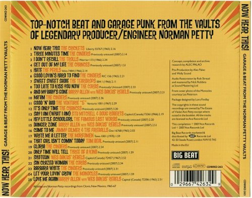 Various Artist - Now Hear This! Garage & Beat From The Norman Petty Vaults (2007)