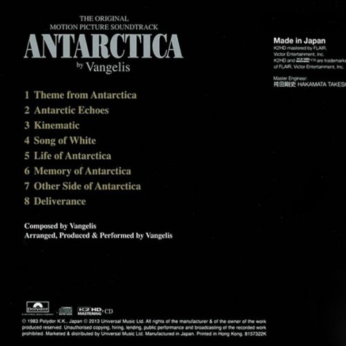 Vangelis - Antarctica (1983) [2013]