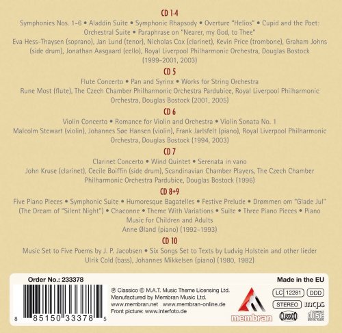 Douglas Bostock - Carl Nielsen: The Danish Symphonist (2011) [10CD Box Set]