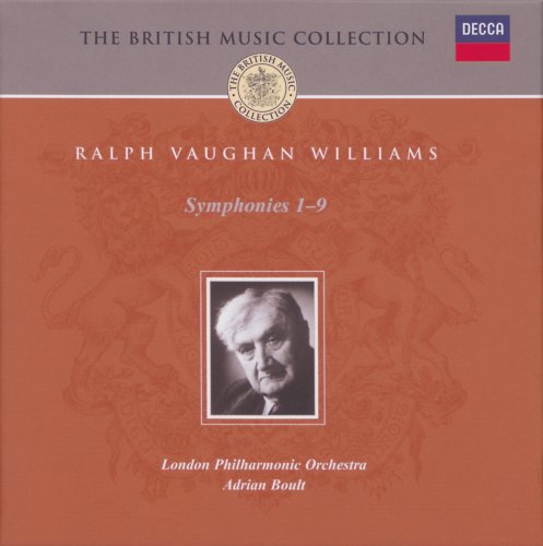 Adrian Boult - Vaughan Williams: Symphonies Nos. 1-9 (2002) [5CD Box Set]