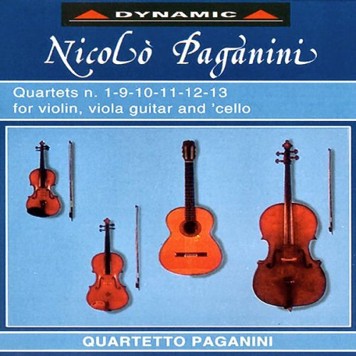 Quartetto Paganini - Paganini: Quartets N. 1, 9, 10, 11, 12, 13 (1994) [2CD]