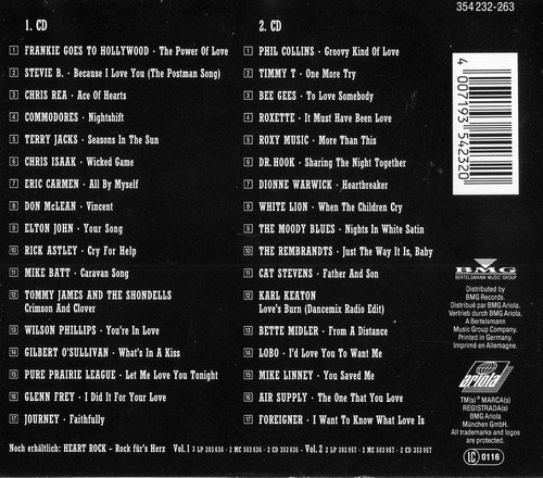 VA - Heartrock: Rock Fur's Herz Vol. 3 (2CD) (1991) CD-Rip