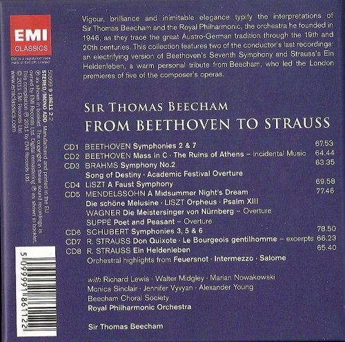 Thomas Beecham - The Later Tradition (2011) [8CD Box Set]