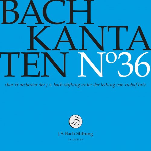 Chor der J.S. Bach-Stiftung, Orchester der J.S. Bach-Stiftung, Rudolf Lutz - J.S. Bach: Kantaten, Vol. 36 (Live) (2021) [Hi-Res]