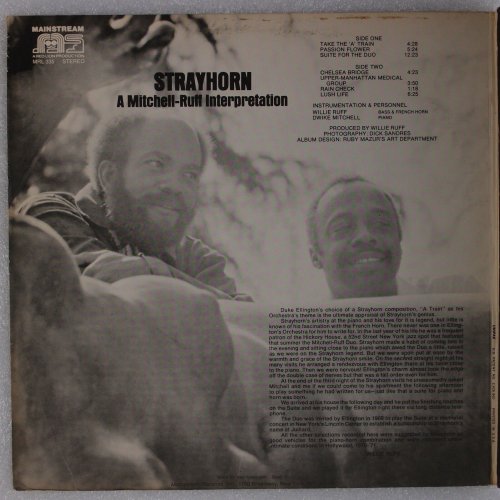 The Mitchell-Ruff Duo - Strayhorn: A Mitchell-Ruff Interpretation (1971) LP