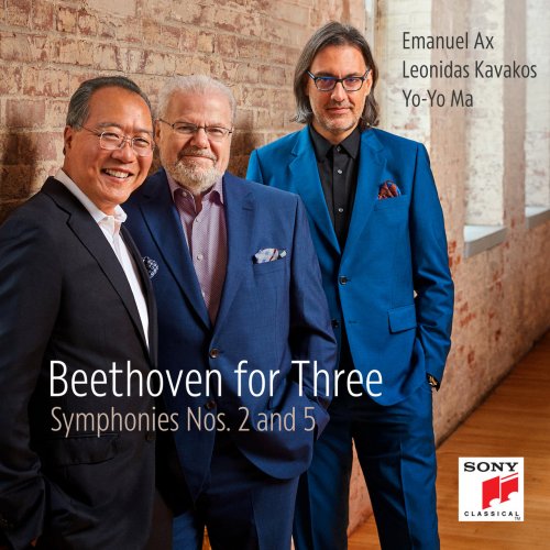 Yo-Yo Ma, Leonidas Kavakos & Emanuel Ax - Beethoven for Three: Symphonies Nos. 2 and 5 (2022) [Hi-Res]