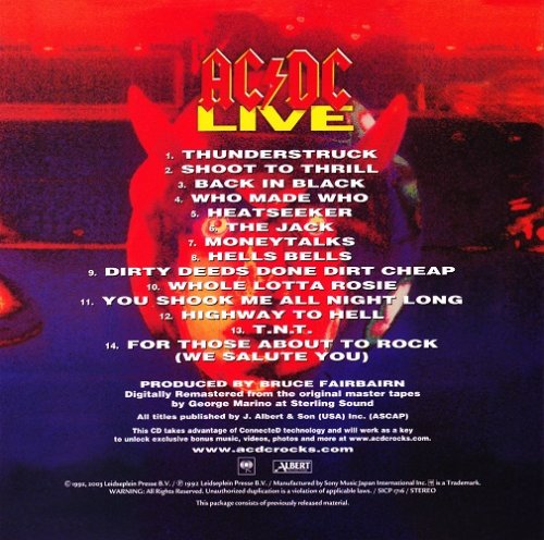 AC/DC - Live (1992) [2008]