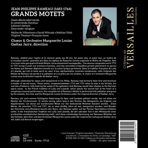 Choeur & Orchestre Marguerite Louise, Gaétan Jarry - Rameau: Grands motets (2022) [Hi-Res]