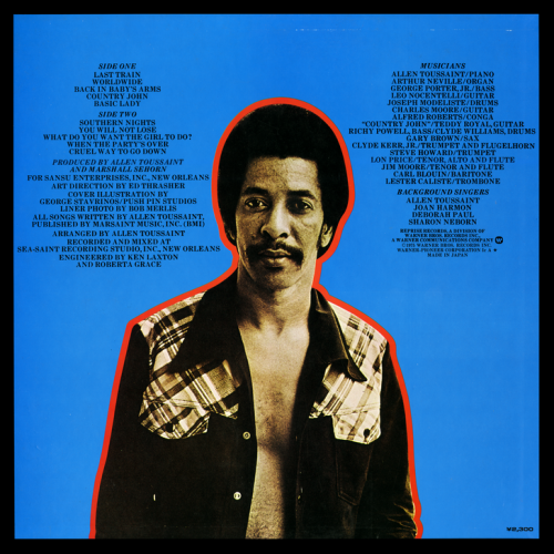 Allen Toussaint - Southern Nights (1975) LP