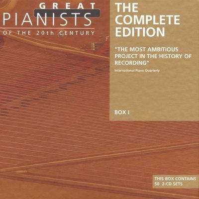 VA - Great Pianists Of The 20th Century (1999) [100CD Part 1]