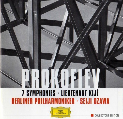 Prokofiev - 7 Symphonies, Lieutenant Kijé - Berliner Philharmoniker, Ozawa [4CD] (2000) CD-Rip