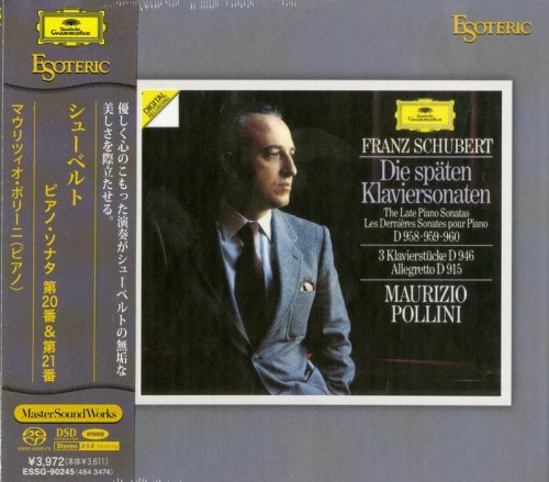 Maurizio Pollini - Schubert: Piano Sonatas Nos.20 & 21 (1987) [2021 SACD]