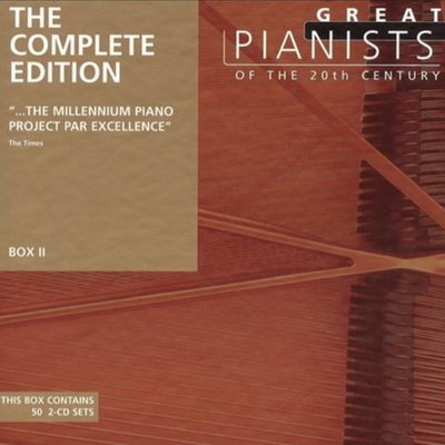VA - Great Pianists Of The 20th Century (1999) [100CD Part 2]