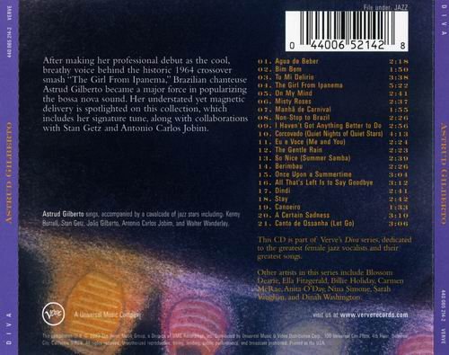 Astrud Gilberto - The Diva Series (2003) CD Rip