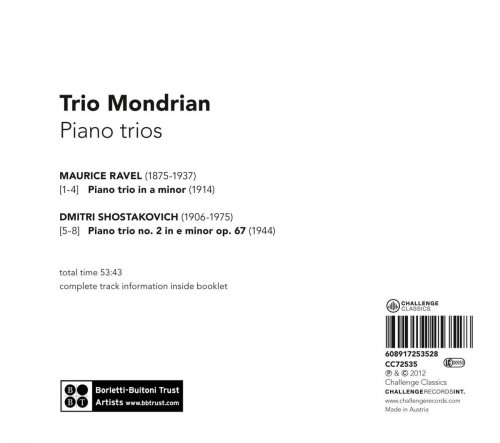 Trio Mondrian - Ravel/Shostakovich: Piano Trios (2012)