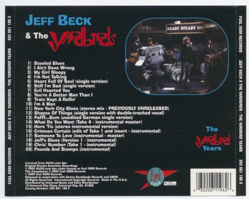 Jeff Beck & The Yardbirds - The Yardbirds Years (2002)